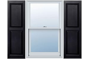 Builders Choice EVP15054BL Shutters, Black