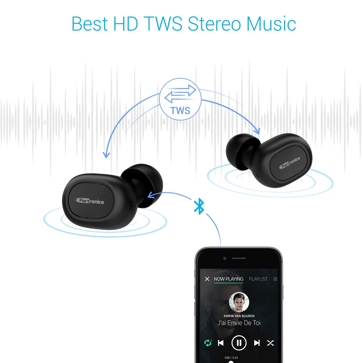 portronics twins price