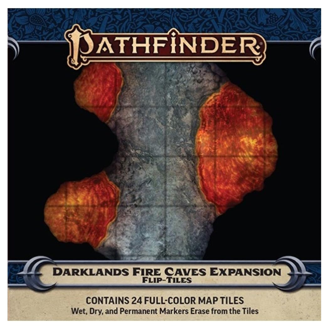 Pathfinder Flip-Tiles: Darklands Fire Caves Expansion
