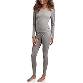Spyder Womens Thermal Underwear Set - 2 Piece Fleece Lined Moisture Wicking Long Johns for Women Base Layer for Cold Weather
