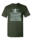 Training to Be A Hooded Vigilante DT Adult T-Shirt