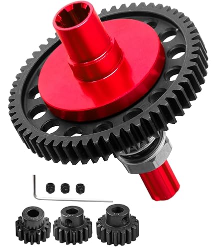 ARRMA ARA310945 Corona HD Acciaio 57T Modulo 0.8 BIG ROCK GRANITE - Foto 9