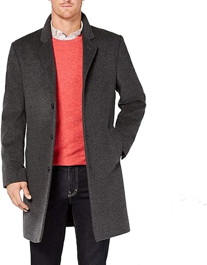 michael kors slim fit top coat