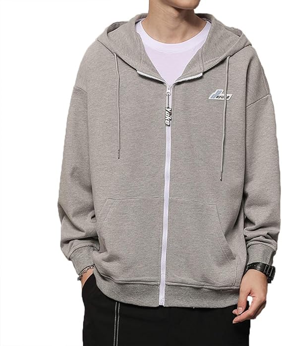 Amazon 在庫処分セール パーカー メンズ 長袖 フード付き アウター ジップアップ ジャージトップ カジュアル おしゃれ 大きいサイズ ジャケット 春秋冬 ジャージトップ 通販