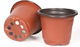 Cymax 100 Pack 10cm Plant Nursery Pots with Plant Labels Seed Starting view 3
