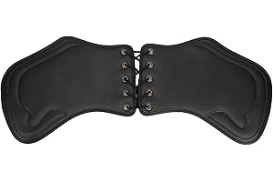 YMIKO 2pcs Motorcycle Side Saddle Heat Deflector PU Heat Deflector Engine Heating Insulation Cushion Saddle Guard Motorcycle Accessory Fit for Most Motorcycles