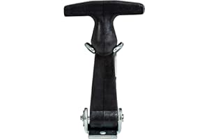 BUYERS PRODUCTS COMPANY Buyers Products WJ201A 4-7/8" Rubber Hood Catch With A Bracket, Weather-Resistant Hold Town, T-Handle Hasp, Draw Latch, Ideal Flexible Closure For Vehicle Hood Or Tool Box
