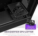 NZXT H5 Flow ATX Mid Tower PC Case Front USB Type-C Tempered Glass Panel view 5