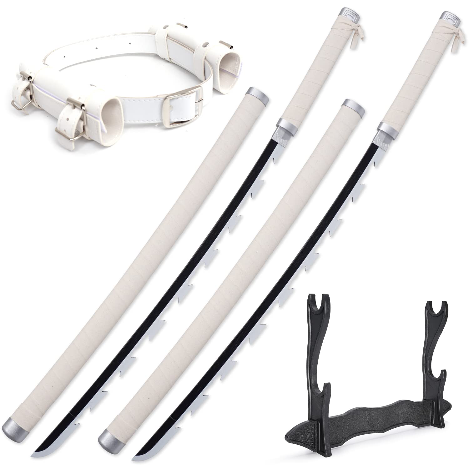 Photo 1 of Zisu Anime Inosuke Sword, About 41 inches, Hashira Pillars & Protagonist Sword, Anime Original Texture (Beige-Inosuke)