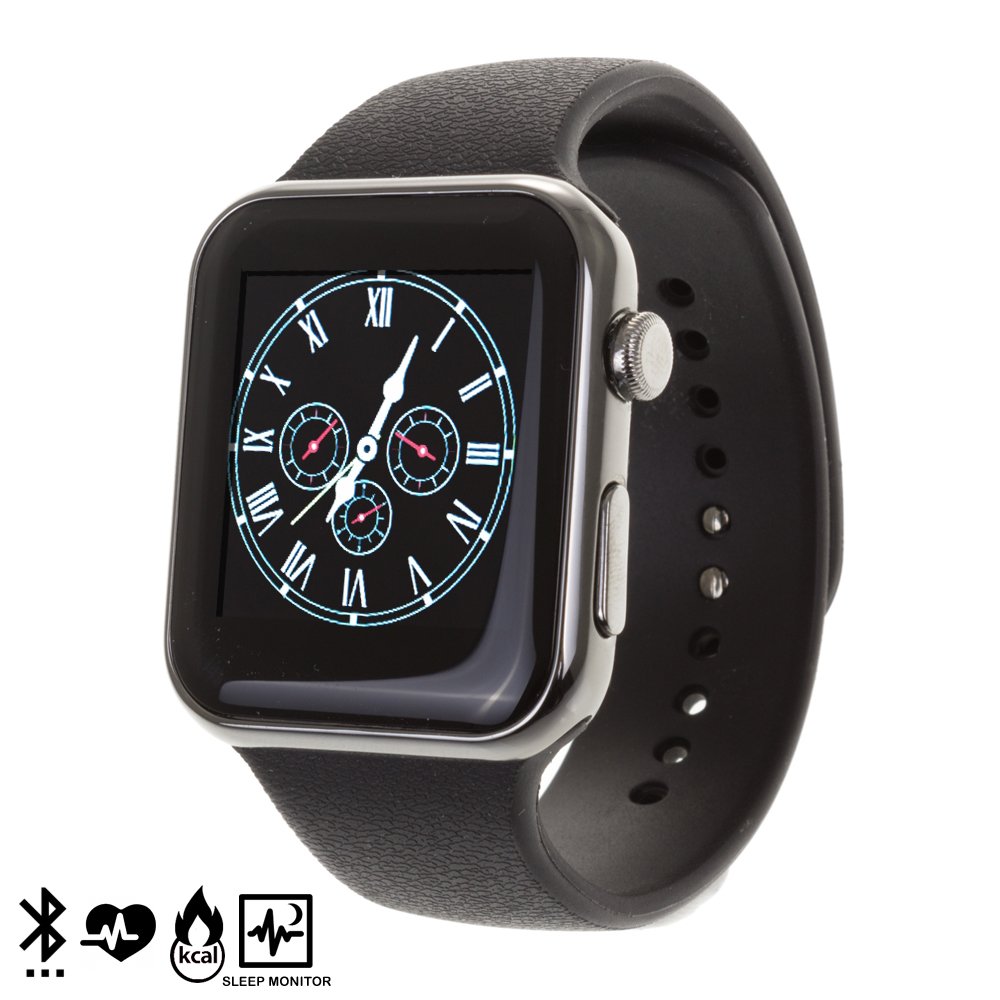 DAM - Smartwatch A9 Black. Sincronización de notificaciones ...