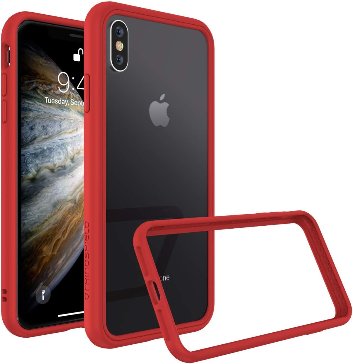 RhinoShield Bumper Case for iPhone XS/iPhone X [CrashGuard NX] Shock