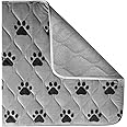 Mr. Peanut's Washable Pee Pads for Dogs – 3 Pack Reusable Puppy Pet Training Pads – Waterproof Super Absorbing Pet Carrier Protector Mat