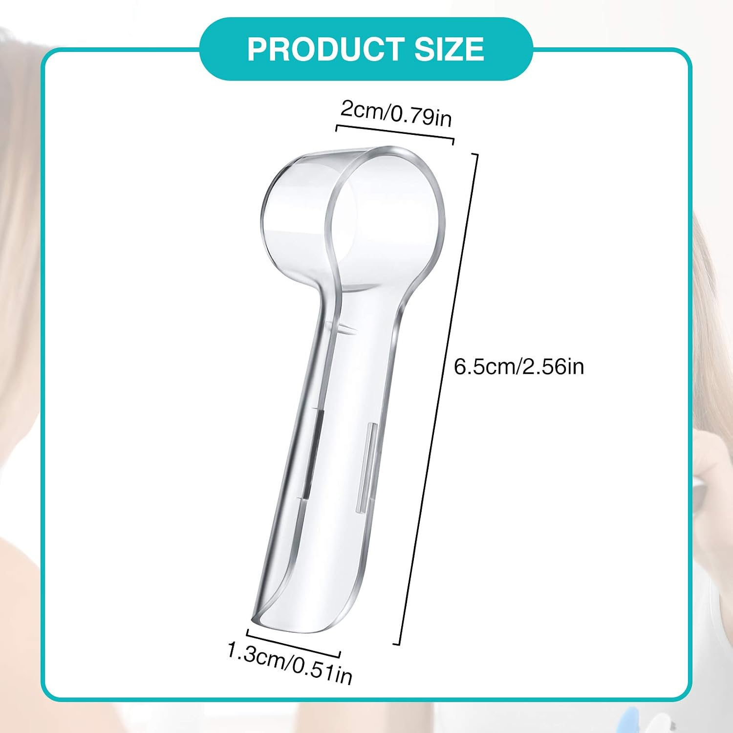 12 Pieces Electric Toothbrush Cover Brush Head Protection Cover Reusable Electric Toothbrush Heads Cover Replacement Brush Heads Cover Caps to Keep Dust Away for Travel Camping - Image 3
