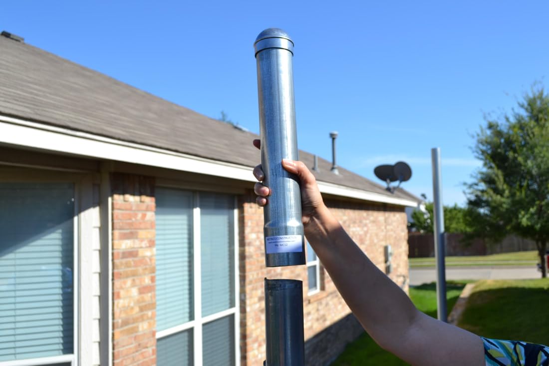 Fence Post Extender 15/8", 17/8", and 23/8" to Increase The Height