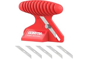 GONYTIA Straight/Bevel Foam Cutter, Foam KT Board Cutting Tool Adjustable 45° or 90° for Small DIY Crafts, EVA Foam, EPE Foam