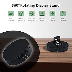 Mcbazel Motorized Rotating Display Stand,5.7inch