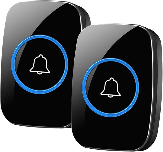 Wireless Doorbell Button, FullHouse Waterproof Door Bell Push Button