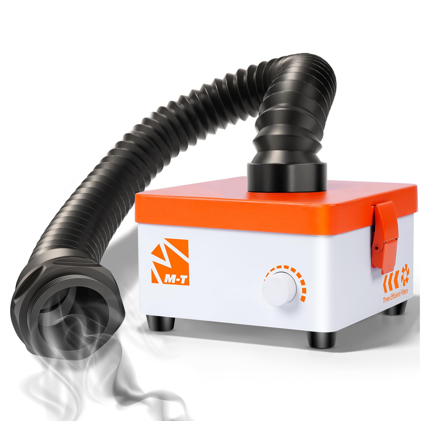 Photo 1 of M-T 80W Powerful Suction Smoke Fume Extractor for Laser Engraving Cutter, Soldering Iron, DTF, 3D Printing with Stepless Control & H13 Efficient Triple-Layer Filtration 99.9% Purification Rate