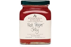 LJJ Stonewall Kitchen Red Pepper Jelly (13 Ounce Jar)