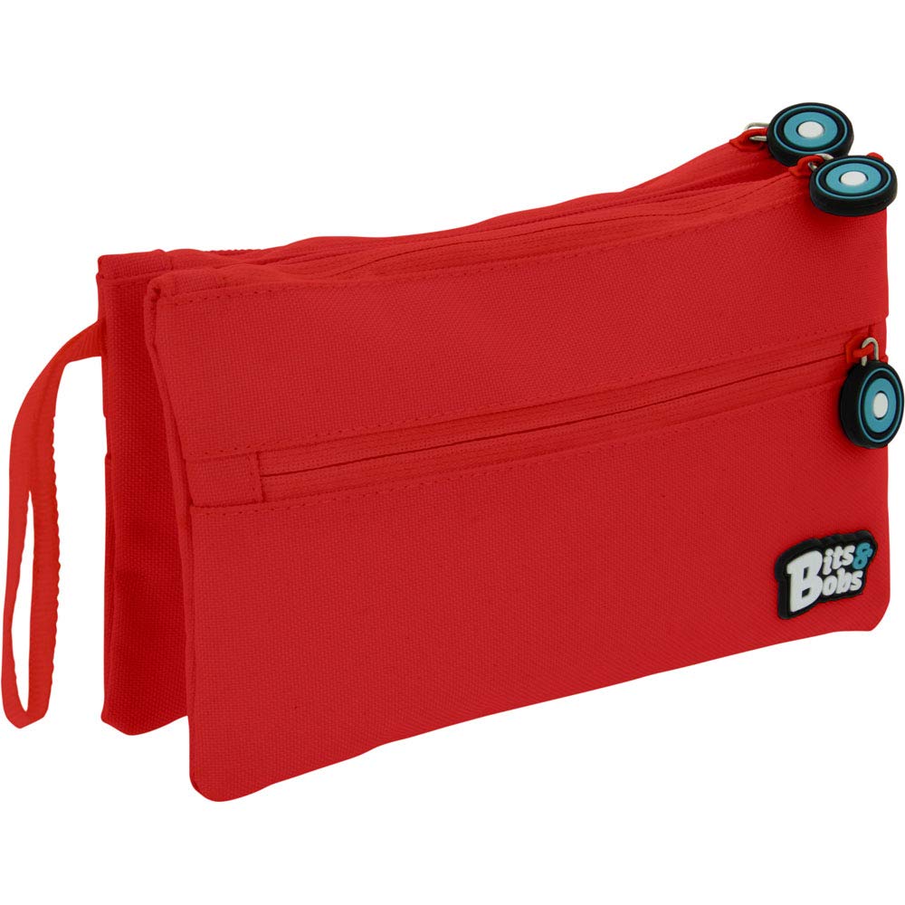 Grafoplás 37545351 Double Flat School Holder, Red, 21 x 12 cm, Bits & Bobs