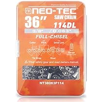 Amazon.com: NEO-TEC 36 inch Chainsaw Guide Bar Chain Combo 3