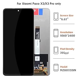 A-MIND for Xiaomi Poco X3/X3 Pro/X3 NFC LCD Display