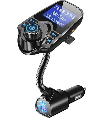 am fm radio cigarette lighter Stereo Bluetooth Transmitter Car Radio Music Adapter 26V Transmission frequency Music Transmitter For Cigarette Lighter