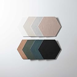 Bedrosians Makoto Matte Hexagon Porcelain Tile