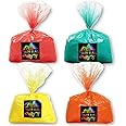 Color Blaze Holi Colored Powder - 5 lbs of Each Color - Red, Orange, Yellow, Teal - for Toss, Rangoli, Fun Run, War, Party & Festival - Pack of 4 Bags - 20 Pounds in Bulk