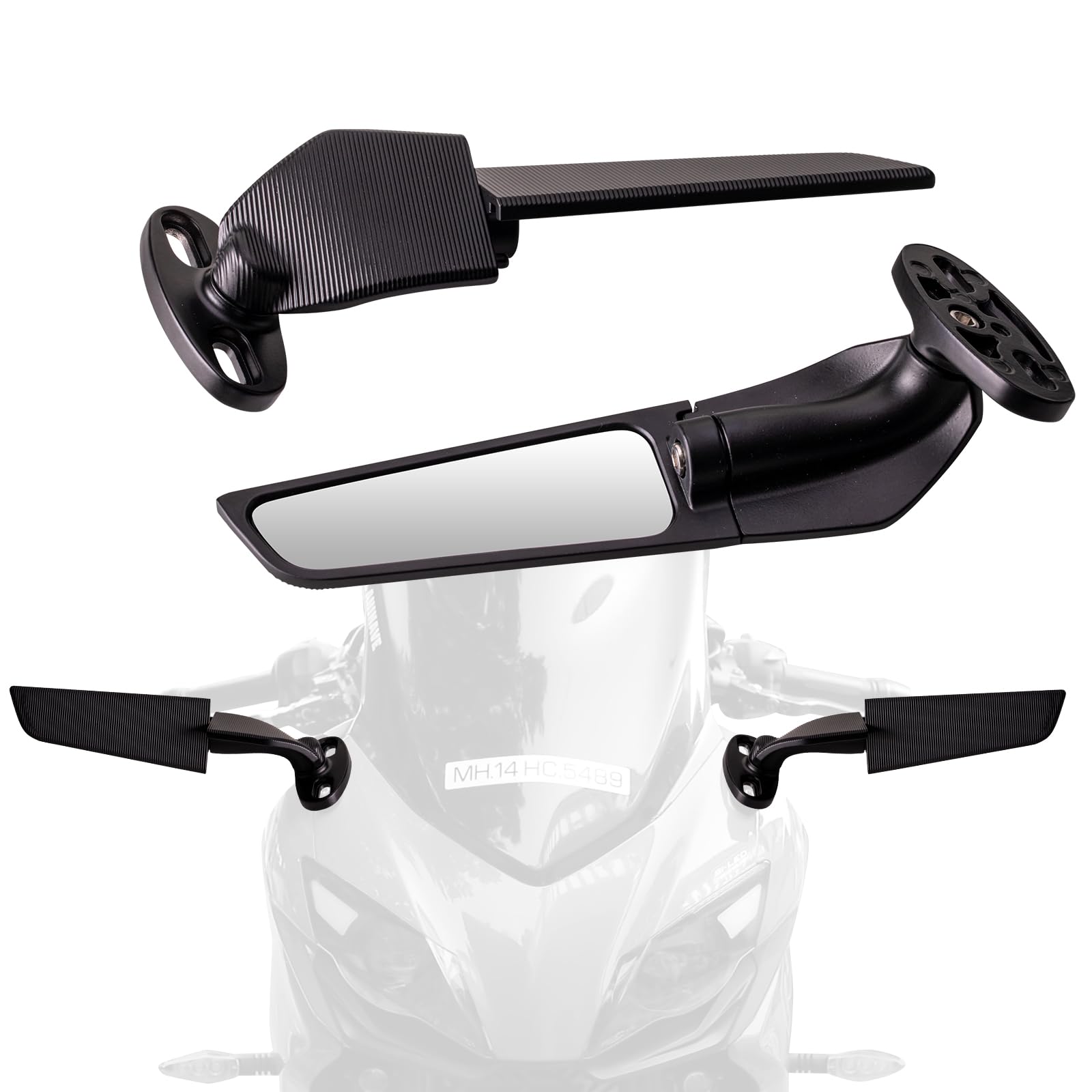 Lwlusup Racing Motorcycle Rear View