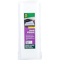 Ventilaider Complete Air Vent Register Filter Set Cut To Fit Any Size 16" X 60" & 50" Installation Tape, Electrostatic Fabric. Purifies Air, Helps Reduce Dust From Ducts, AC Furnace System