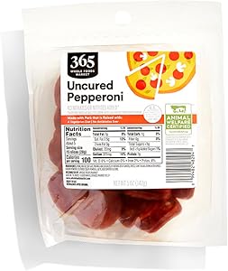365 by Whole Foods Market, Uncured Pork Pepperoni, 5 oz