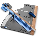Rockler Table Saw Crosscut Sled with Telescoping Fence &amp; Flip Stop | Crosscut Sled &ndash; Accurate Crosscuts &ndash; Table Saw Sled &ndash; Telescoping Fence &ndash; Flip Stop Included