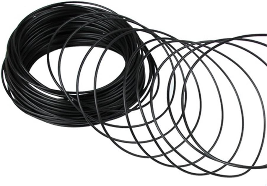 Cannan 3D Pen Filament Refills 3D Printing Pen Filament 1.75mm PLA 82 Feet for PACKGOUT, MYNT3D, Soyan, DeWang, Scribbler 3D Doodler Pen (Filament -Black, PLA Filaments)