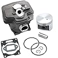P SeekPro Cylinder Piston Kit 52mm for Stihl MS382 Chainsaw Parts (Closed)