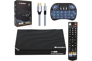 MYRTLEGEAR vSee V3 Pro 2024 Newest Version, with Larger Size Voice Controller, Backlit Mini Keyboard & 8K HDMI Cable (4GB RAM + 64GB ROM)