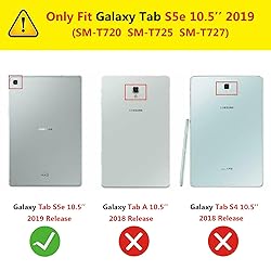 Slim Leather Case for Samsung Galaxy Tab S5e 10.5