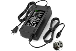 WANHIRUS 24V Scooter Battery Charger, Standard 3-Prong Inline Power Adapter for Razor E100 E150 E200 E125 E300 E500 E175 PR200,MX350 E225S E325S