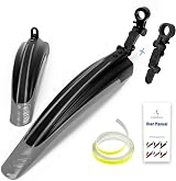 ioutdoor Bike Mudguard Set with 27ft Reflective Tape, Adjustable Fenders