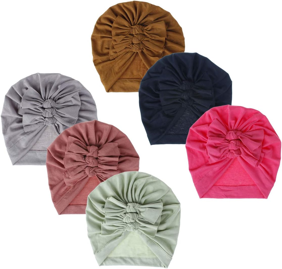Newborn Baby Cotton Cloth Turban Toddler Rabbit Hospital Hat Ear Hat Kids Set Baby Cap