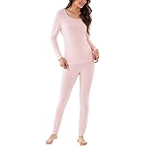 GYS Premium Bamboo Viscose Women's Long Johns Sets Thermal Underwear Long Sleeve Base Layer
