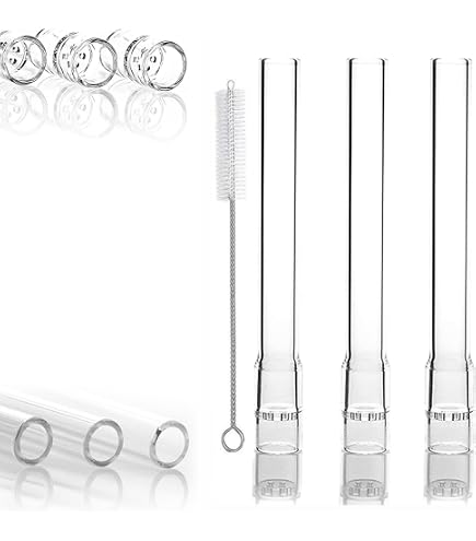 Lot De 6 Tubes En Verre Borosilicaté 12mm - Idéal Labo Et Projets DIY, Longueur 4 Pouces