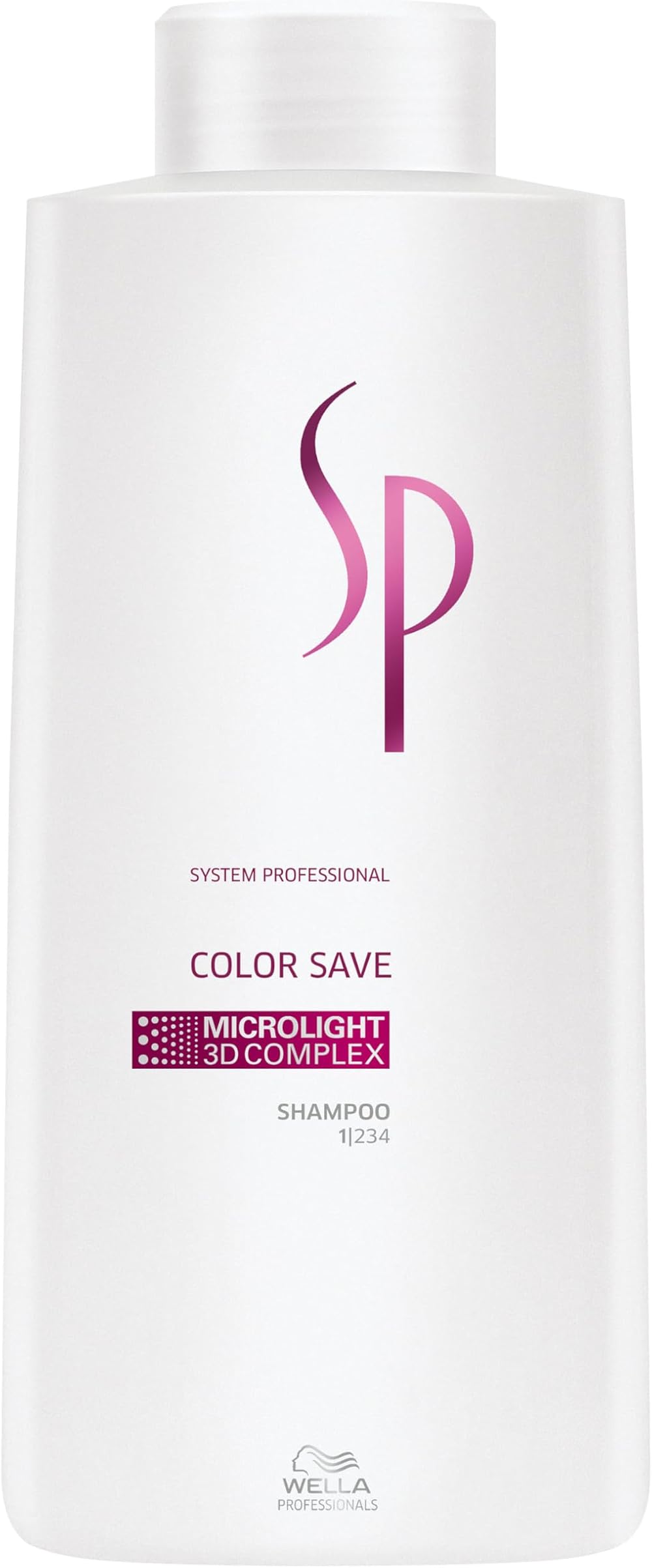 Wella SP System Professional Colour Save Shampoo 1000ml Protects Fading Hair