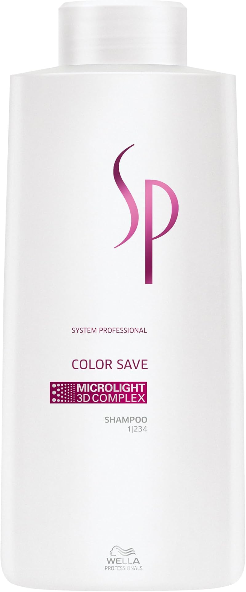 Wella SP System Professional Colour Save Shampoo 1000ml Protects Fading Hair