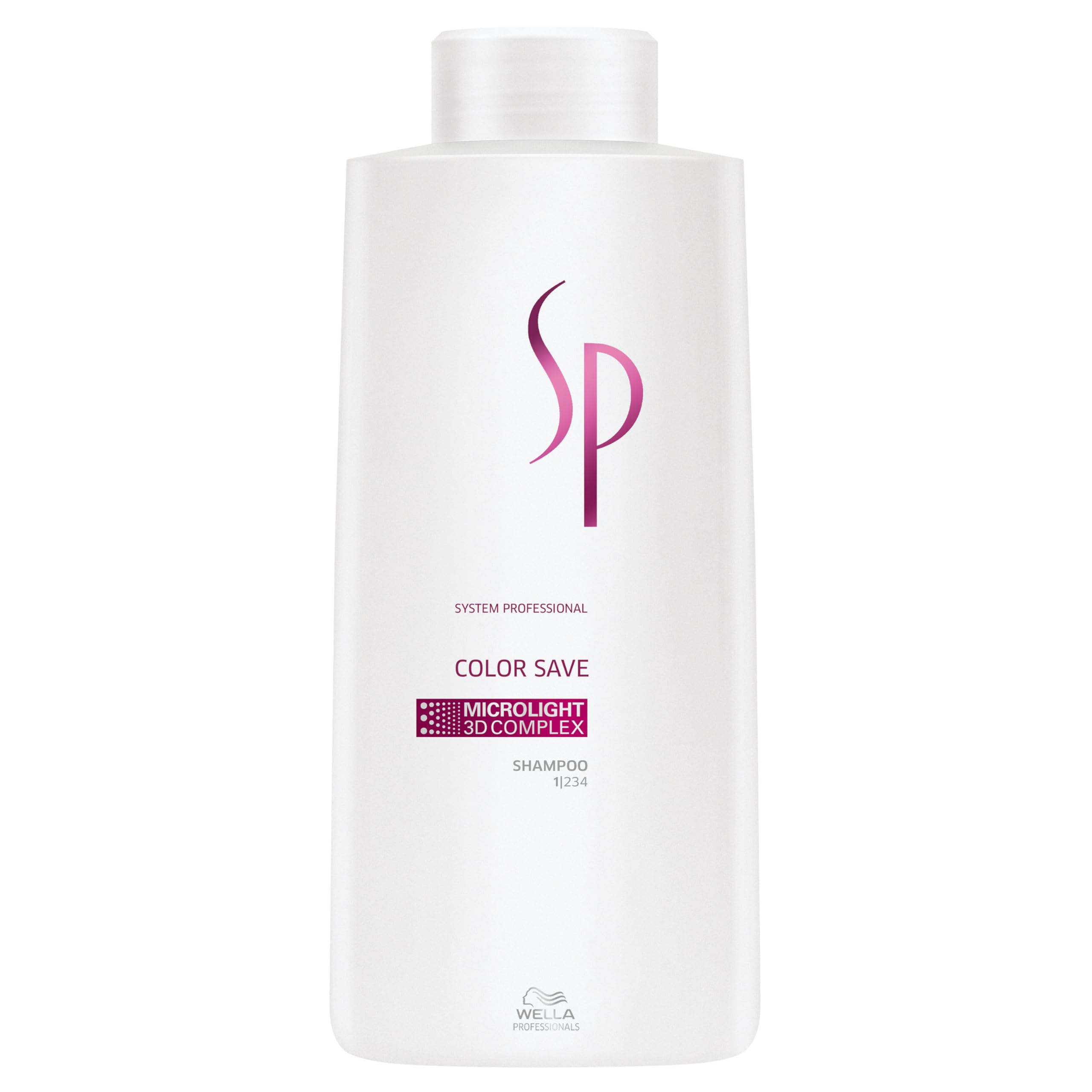 Wella SP System Professional Colour Save Shampoo, 1000 ml, pack of 1