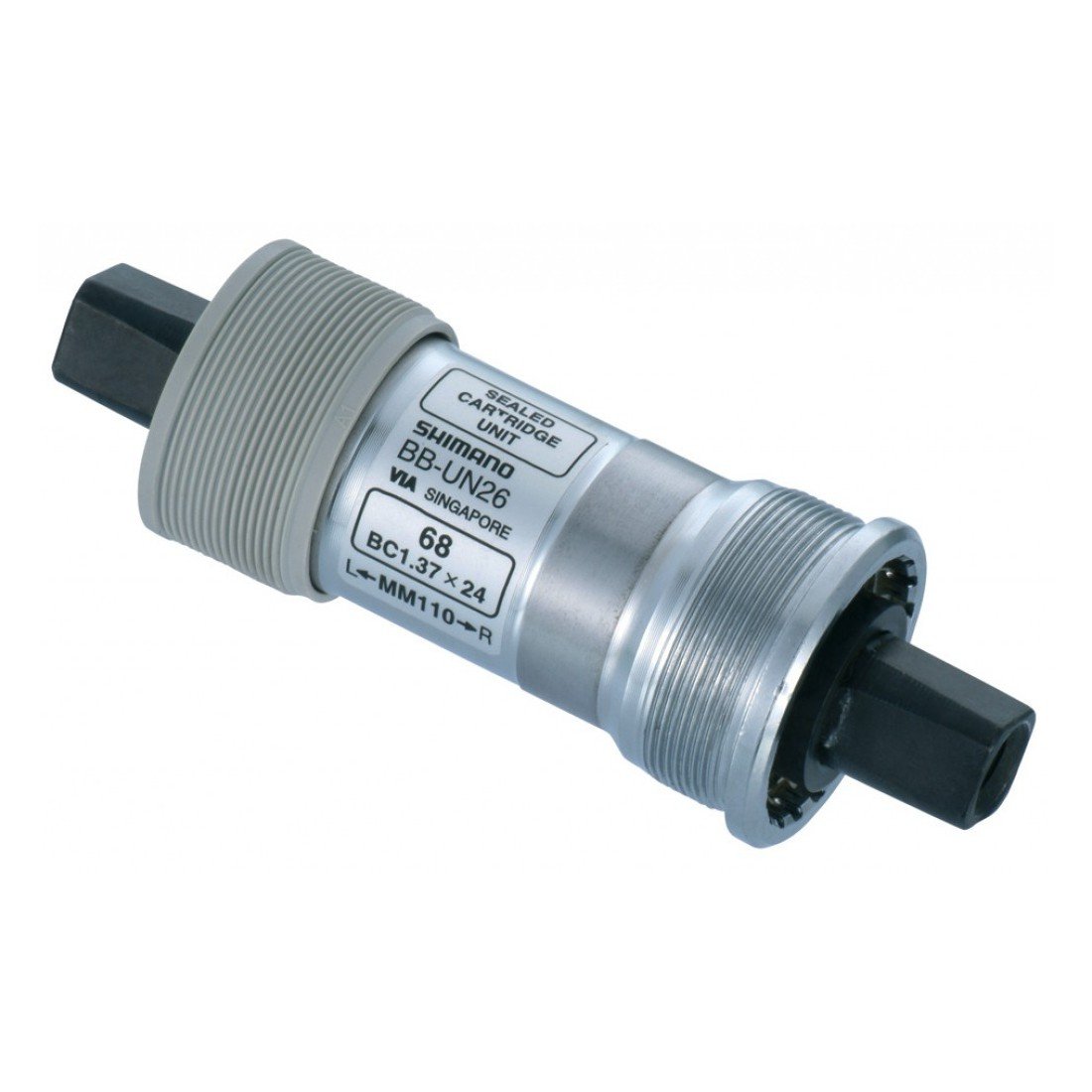 SHIMANO Pedal, BB-UN26, Colour 291, 68/117,5 mm