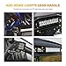 AUXMART Tube Clamps Mounting Brackets for LED Light bar Work Lights Fog Lights Off Road Lights Fit 2