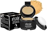 FIXXIE Hairline Powder Medium Blonde Root Touch Up Concealer with Mirror