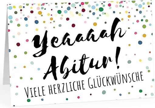 edle karte de Große Glückwunsch Karte (A4) zur bestandenen Prüfung: Yeah edle karte de Große Glückwunsch Karte (A4) zur bestandenen Prüfung: Yeah