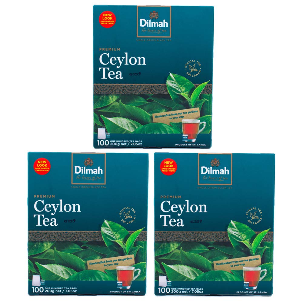 Mua Premium 100% Pure Ceylon Tea, 100-Count Tea Bags (Pack of 3) trên ...